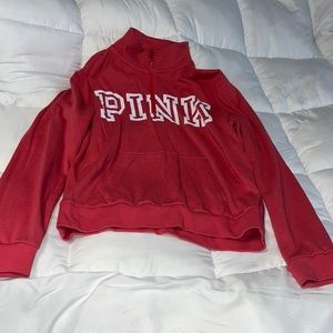 Women’s Victoria secret PINK sweater size L, peach color